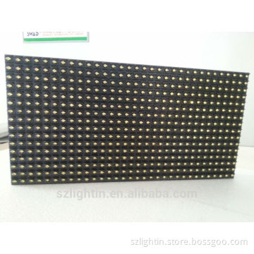 ali hot sells single color low price led module p10 led module yellow